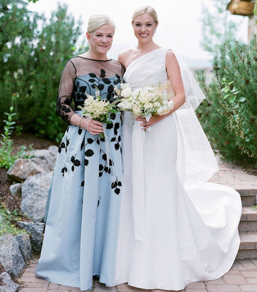 floral mother of the bride outfits